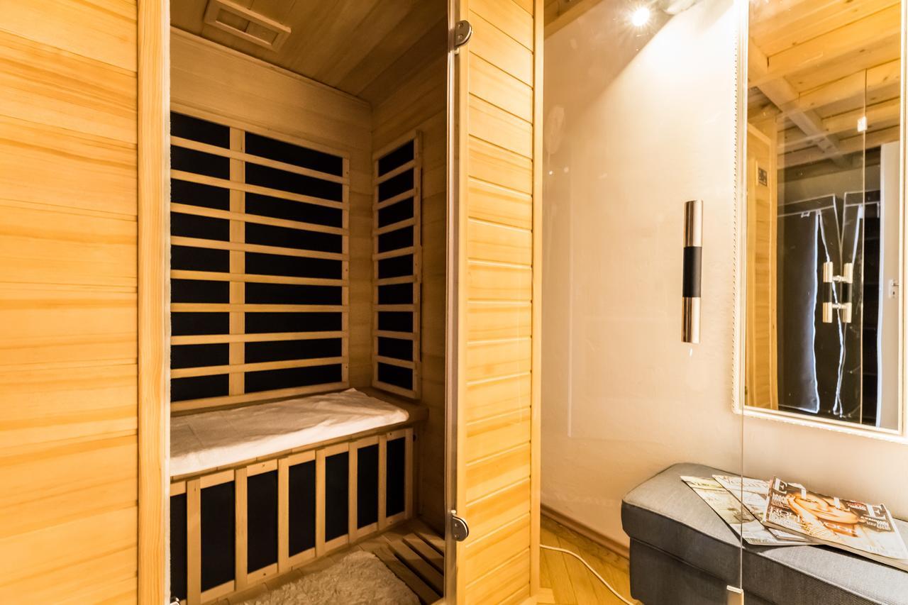 Park View Apartment With Sauna, A/C Budapest Exteriör bild